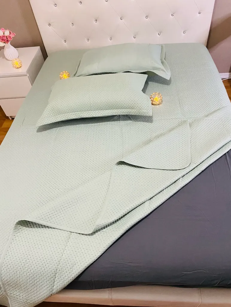 Ultra-Luxury Pastel Colored Bedcover_3_MintGreen.webp