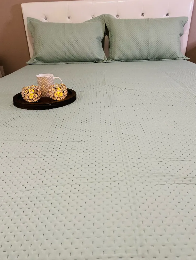 Ultra-Luxury Pastel Colored Bedcover_2_MintGreen.webp