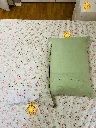 4. Pinterest Inspired Cotton Bedcover Shade-Peach&Green.webp