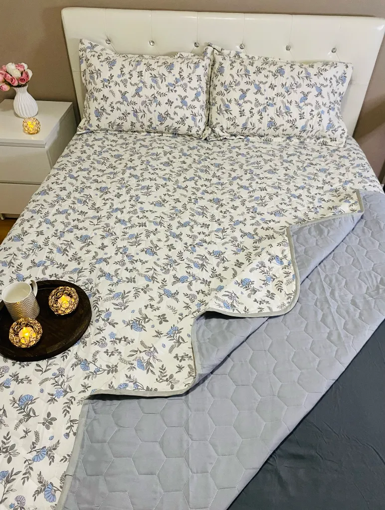 Quilted English Floral Bedcovers_3_BlueLeaves.webp