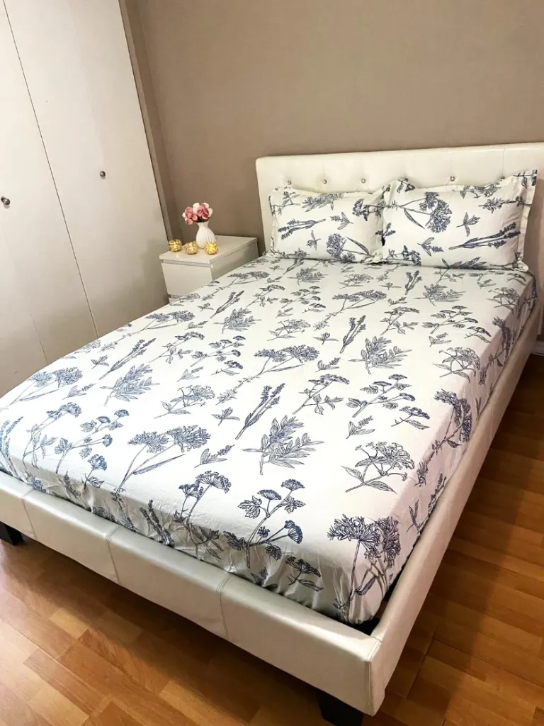 Breathable Cotton Fitted Bedsheet
