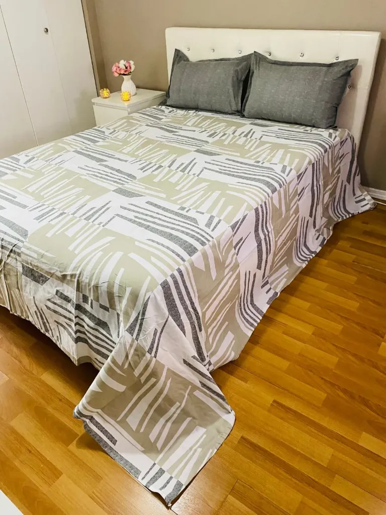 Lightweight Comfortable Cotton Flat Bedsheets