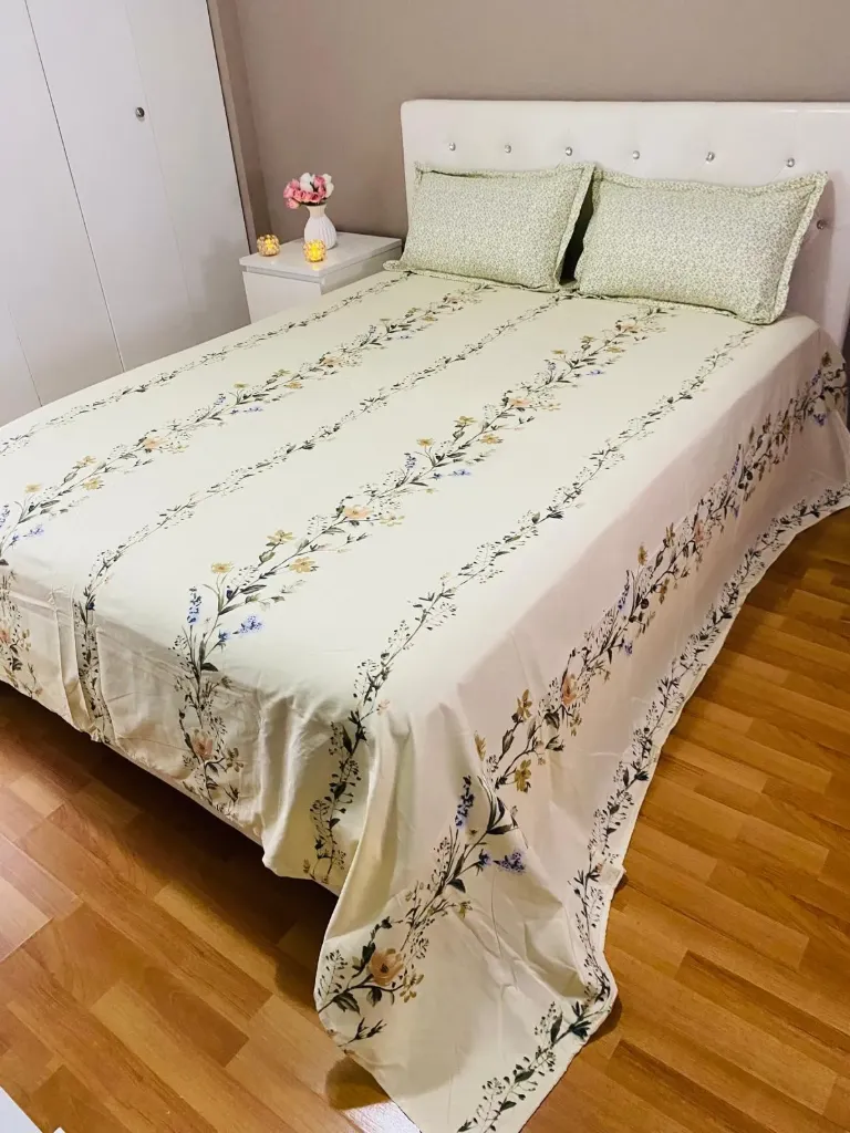 Premium Quality Cotton Flat Bedsheets